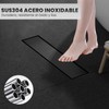 HEEDU Desagüe de Piso de Ducha de Acero Inoxidable 8.5