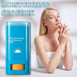 Protector Solar Stick Spf 50, Protector Solar Facial Para Todo Tipo De Piel, Resistente Al Agua Y Ligero, Protección Uv Efectiva Barra Solar