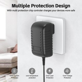 CJP-Geek AC Adapter Compatible with EverStart Maxx MJ16CE 1600 Peak Amp Jump Starter Air Compressor