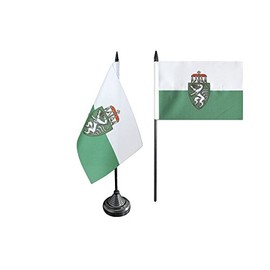 Table/Desk Flag Austria Steiermark Flag FRITZE® + Free Sticker