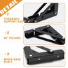 Folding Shelf Brackets - Heavy Duty Metal Collapsible Shelf Bracket