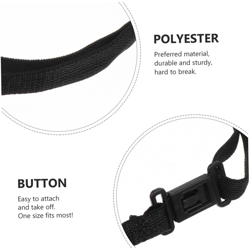 COHEALI 50pcs Bow Tie Extension Strap Bow Tie Elastic Strap
