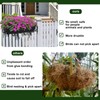 2PCS 30Inch Rectangle Window Box Liner Felt Planter Basket Liner