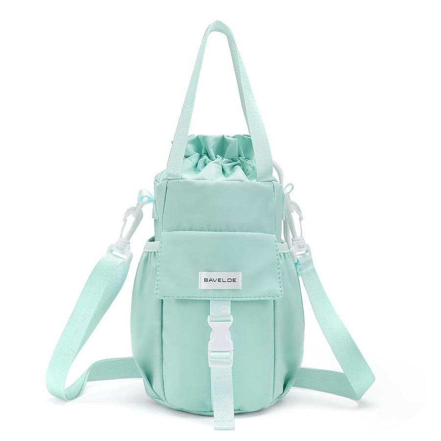 BAVELOE Water Bottle Carrier with Strap and Phone Pocket