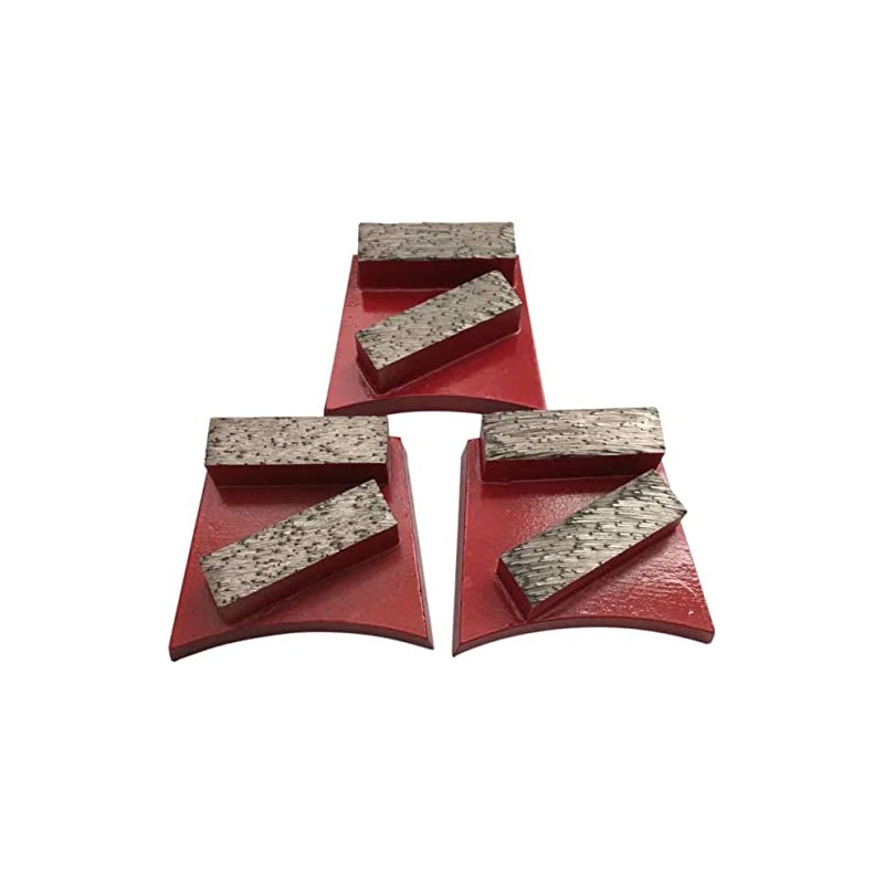 Fast Change Diamond Floor Grinding Discs, Set of 3, Medium