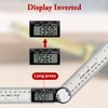 200mm Digital Angle Finder Tool with Carpenter Pencil, 360 Protractor