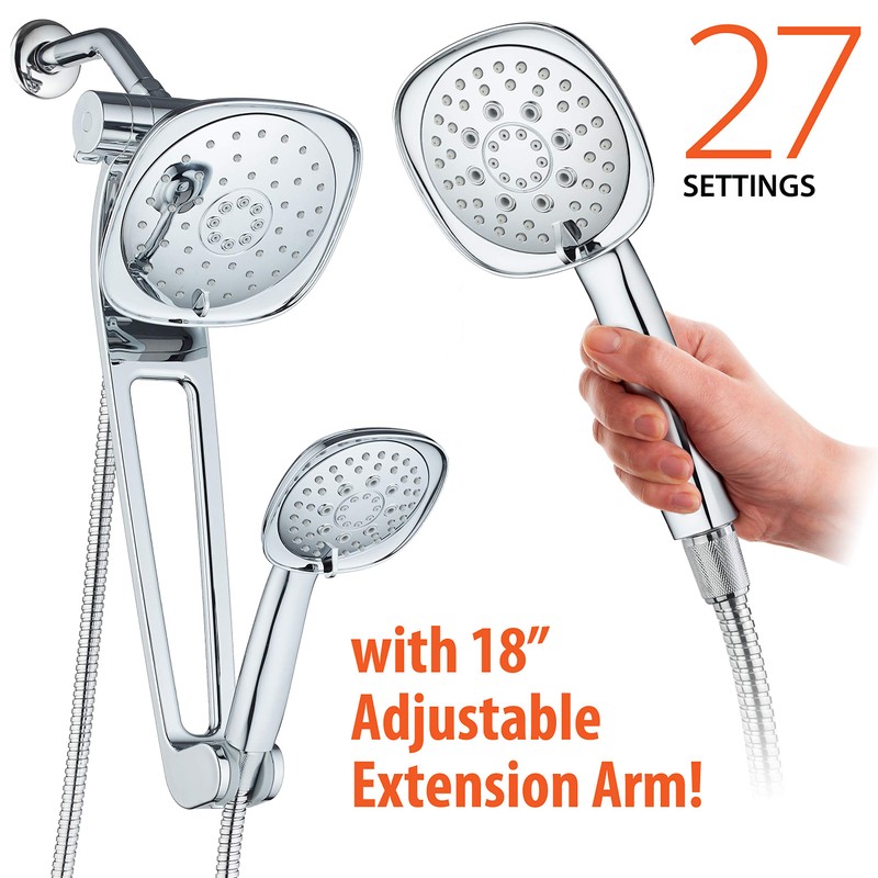 AQUABAR High Pressure Square 3-way Luxury Spa Combo System with