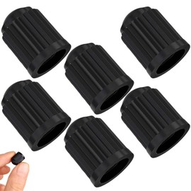 Set of 6 valve caps, car tyre valve caps, valve cover, car valve cap, valve stem covers, cover replacement for car tyres in car workshops and at home