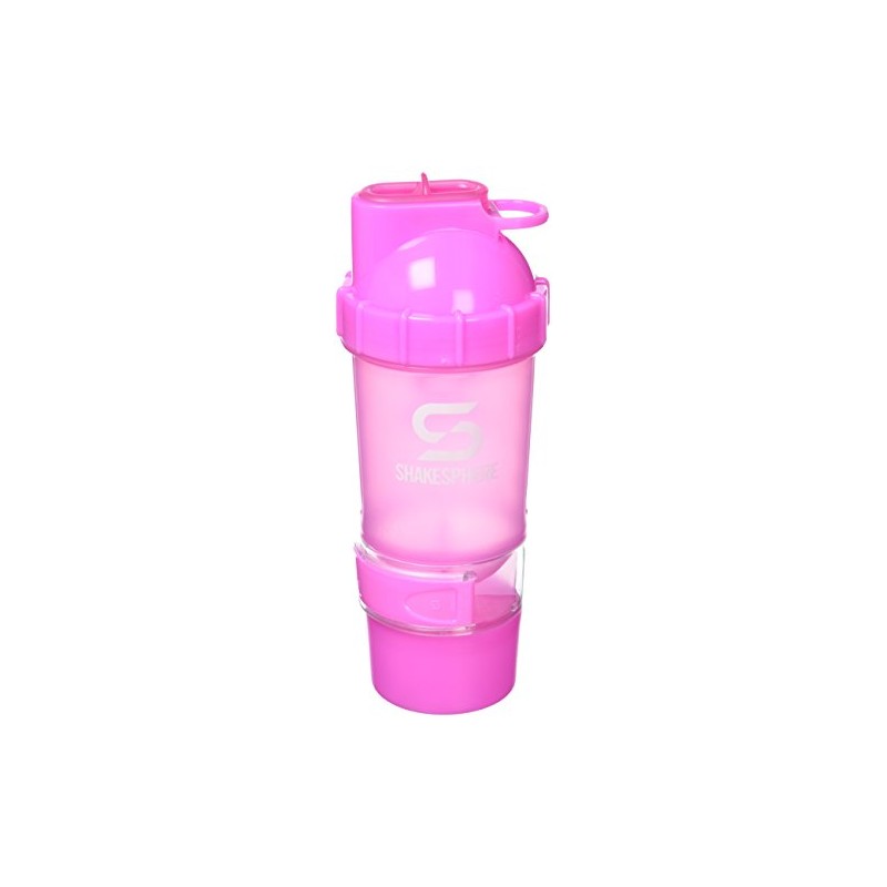 ShakeSphere V3 Shaker Bottle, Full Pink