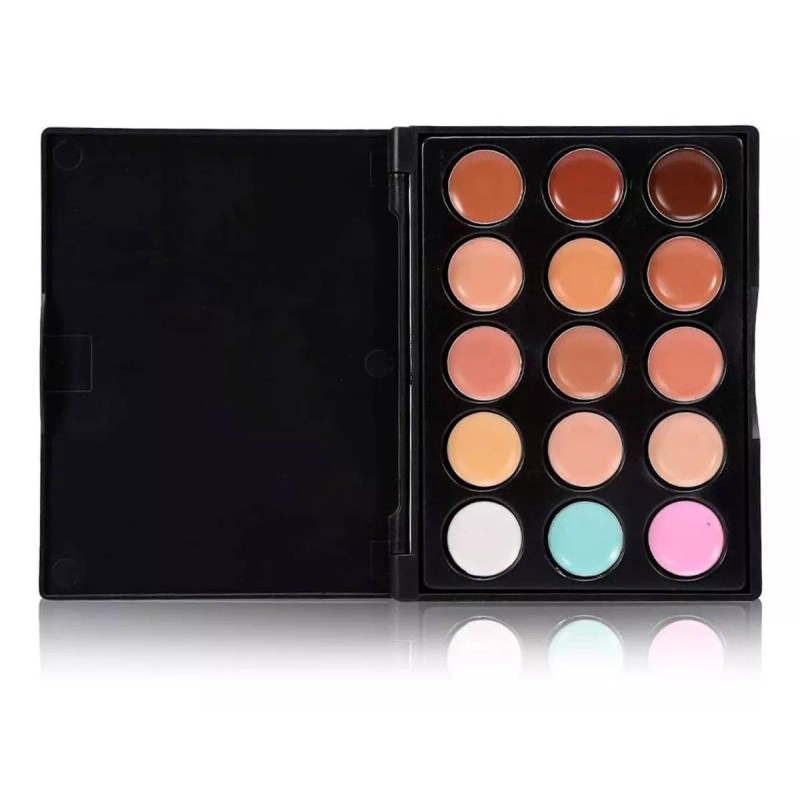 Universo en Linea Paleta De 15 Correctores Premium Maquillaje Alta