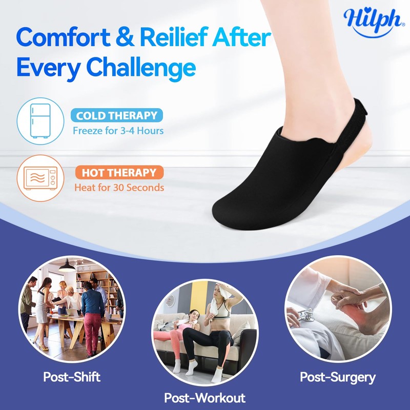 Hilph Foot Toes Ice Pack Wrap for Swelling & Bunion