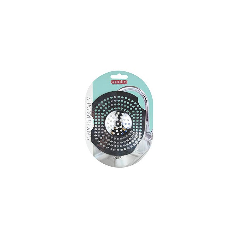 APOLLO Stainless Steel Sink Strainer, Silver, 14.5x0x11.5