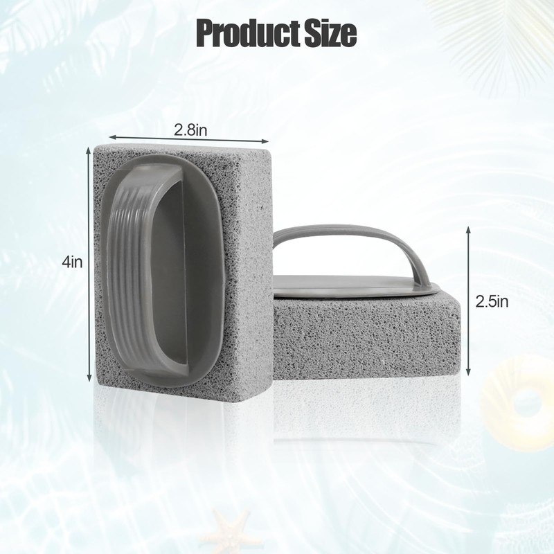 6 Pcs Pumice Stone for Cleaning, Cleaning Pumice Stone with