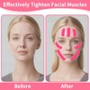 TPTGIAR 6 Stück Face Tape, Anti Wrinkle Patch, 2.5cm×5m Face