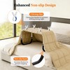 AKIMRABY Adjustable Blanket Lifter for Bed, Non-Slip Design with 4