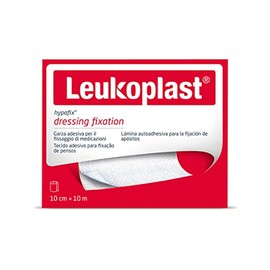 Leukoplast Cinta Adhesiva De Seda rollo de 10 cm X 10 m