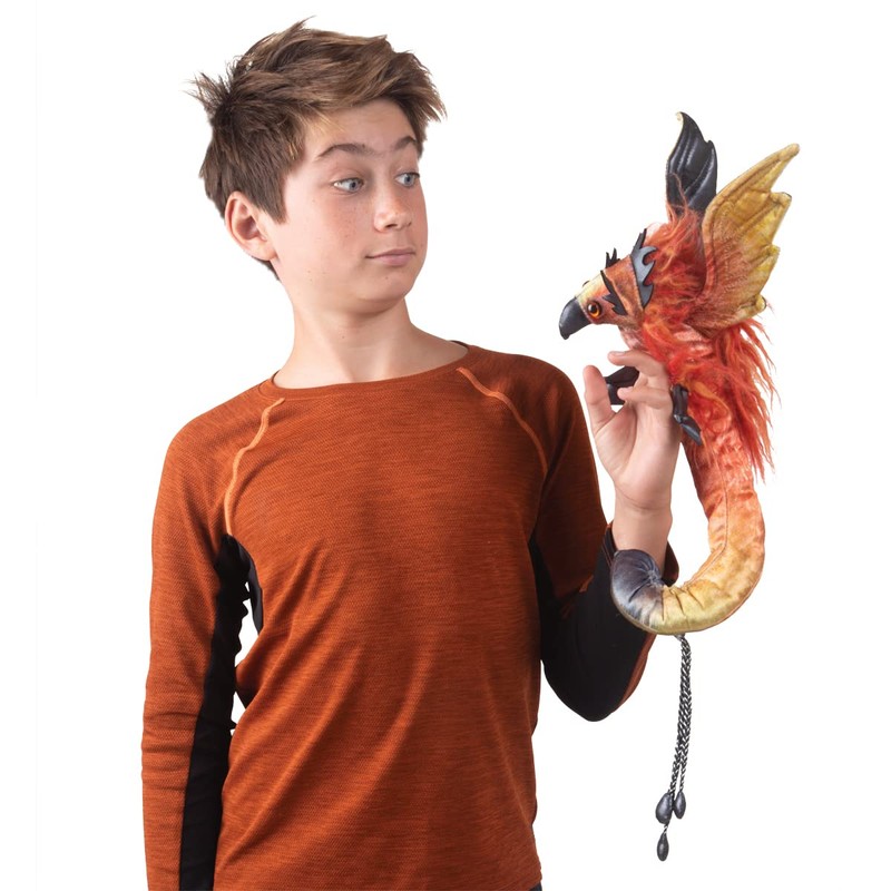 Folkmanis Phoenix Wristlet Finger Puppet