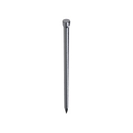 TOX 063100208 Wire Pins Nails 2.5 x 60 mm with Compressed Head for Almost Invisible Fixings in Wood, Universal Use Indoor and Outdoor Use, Blank Steel, 400 g in Box