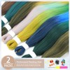 Colored Braiding Hair Pre Stretched - 30 Inch 2 Packs