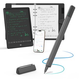 NEWYES SyncPen 4 Smart Pen with Digital Notebook Digital Pen Sync Pen Erasable Gel Pen Bluetooth Wireless OCR for Students, Designer, Creatives, Business Man, Record Notes (with Notepad)