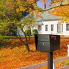 Large Locking Mailbox for Outside, RAINHOL All-Metal Modern Security Mailbox