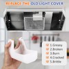 SAQXK 1pcs 99110437 Range Hood Lens, Compatible with Bro-an Nu-tone