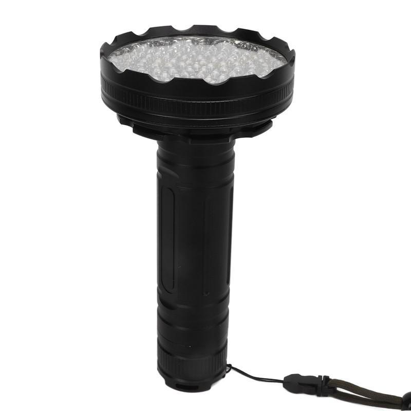128 LED UV Flashlight Black Light LED Torch Lamp for