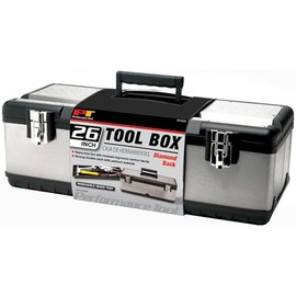 Performance Tool W54026 26-Inch Steel Tool Box With Removable Tote