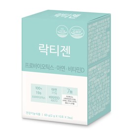 Lactigen Lactobacillus 30 packets developed by pharmacists for babies children kids pregnant women lactic acid bacteria / 락티젠 유산균 30포 약사개발 아기 어린이 키즈 임산부 유산균