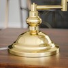 Kenroy Home 30163 Desk Lamps, Polished Brass 12.70x9.60x12.40