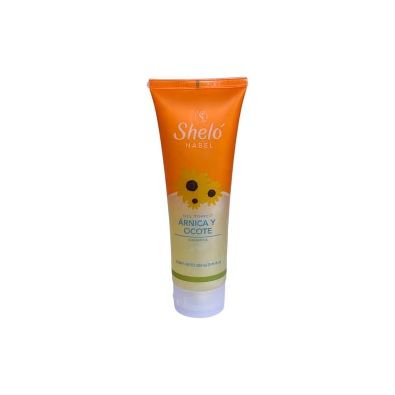 Sheló Nabel Gel Tópico de Árnica y Ocote con Mentol,