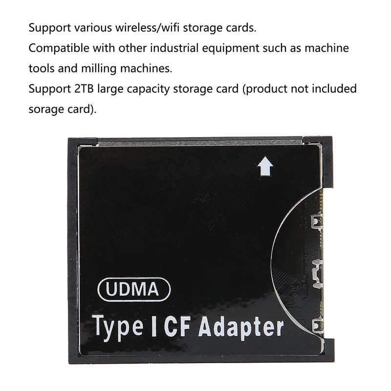 ASHATA SD CF Card Adapter, Wireless WiFi SD MMC SDHC