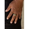 Paparazzi Stretch Band Ring Mens/Survival Skills - Brass