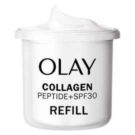 Olay Collagen Peptide Face Moisturiser Day Cream SPF 30 REFILL, Skincare with Niacinamide 99% Purity. Anti Aging Skin Care: Strengthens, Restores, Hydrates, 50ml