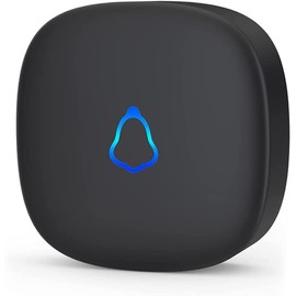 SECRUI Wireless Doorbell M520 Black Receiver(Only 1 Receiver, No Transmitter)