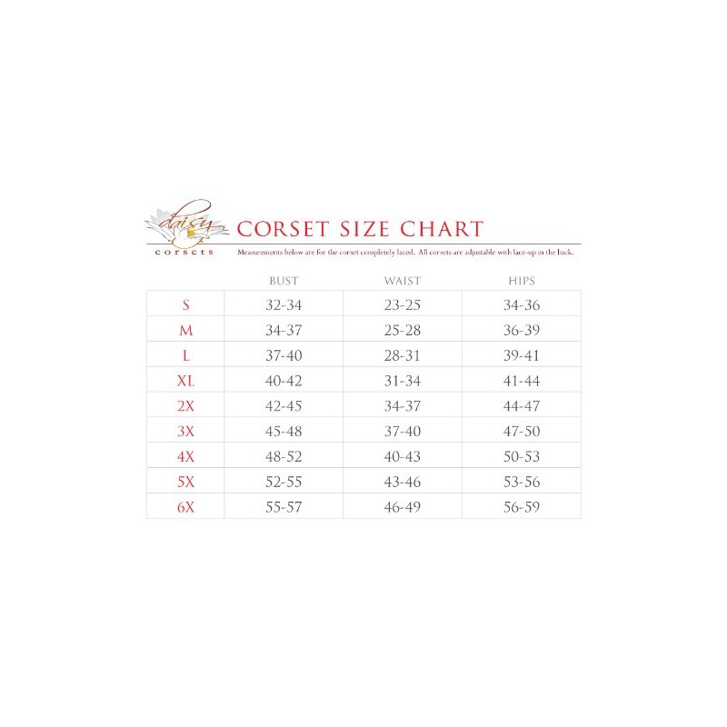 Daisy corsets womens Lavish Red Plaid Underwire Bustier, Red, Medium