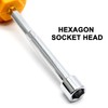 Piutouyar 10mm Socket Wrench Screwdriver, Hex Nut Driver, Steel Cushion