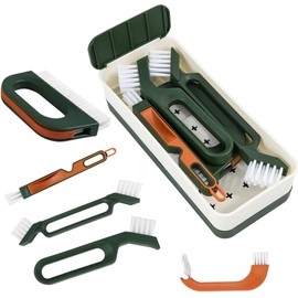 7-in-1 Joint Cleaning Brush Kit, Ceramic Tile Cleaning Brush Kit, Joint Brush and Gap Cleaning Brush for Deep Cleaning of Showers, Floors, Bathroom and Kitchen