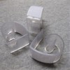 25pcs 3-4.5 cm Transparent Plastic Wedding Banquet Table Skirting Clips