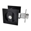 betensh Sliding Door Lock Square Pocket Door Lock with Invisible