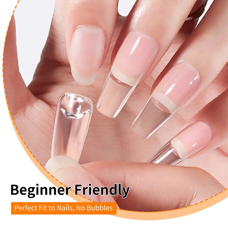 JODSONE 2PCS 15ML Nail Glue Gel for False Nail Tips