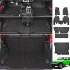xipoqix Floor Mat Compatible with 18-24 Jeep Wrangler JL Unlimited