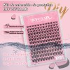 Kit Pestañas Naturales Wispy Nycaar Con Pegamento Diy