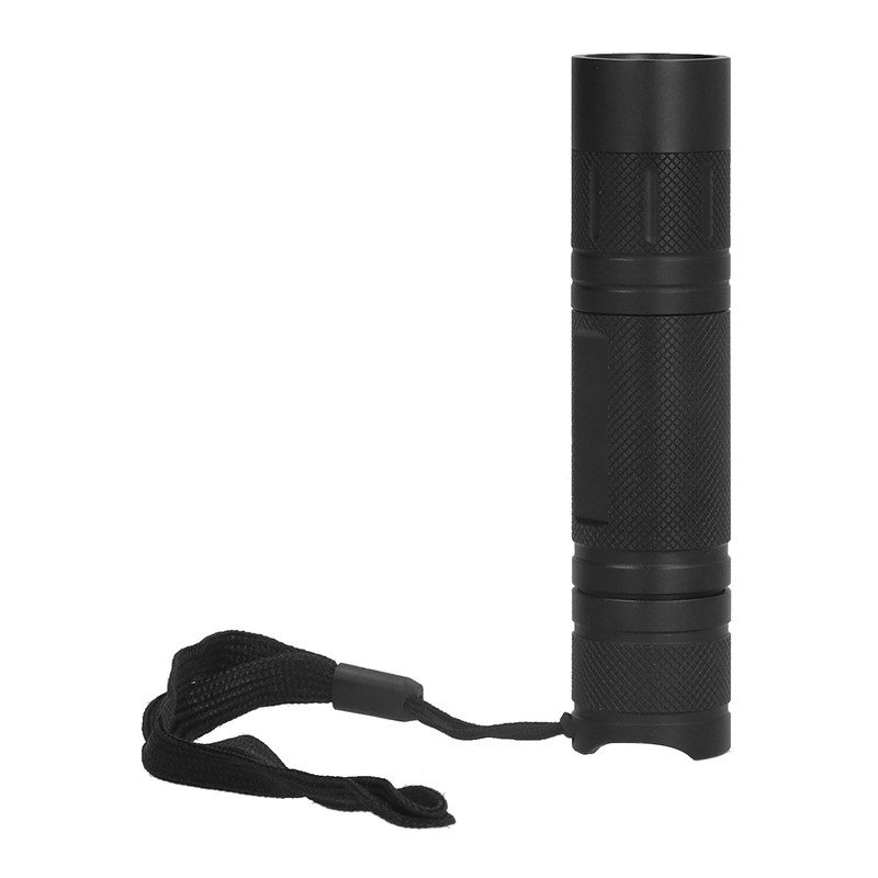 IR Flashlight Zoomable IPX54 Waterproof Anti Reverse Connection Comfortable Grip