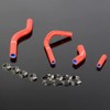 G-PLUS Silicone Radiator Coolant Hoses Kit Clamps Compatible With 2004