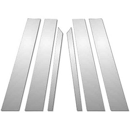Upgrade Your Auto 6pc. Chrome Pillar Trim Covers for Mercedes S550 2007-2011