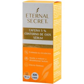 SUERO CONTORNO DE OJOS CON CAFEINA 5% ETERNAL SECRET 30ML 1 PIEZA
