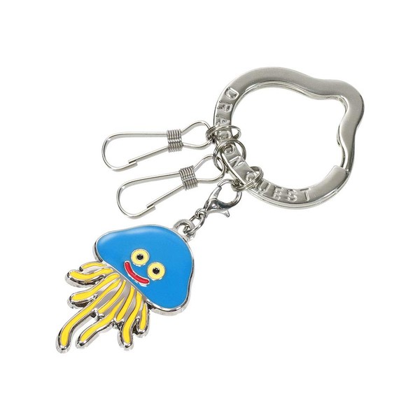 Dragon Quest Smile Slime Metal Key Ring Whimi Slime