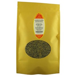 Marshalls Creek Spices Chimichurri 3 oz. Kraft Stand Up Pouch ECO Friendly Recyclable Mailer. Makes a great marinade or dipping sauce.