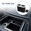 TUCKBOLD Car Trash Can Portable Car Door Trash Bin Black